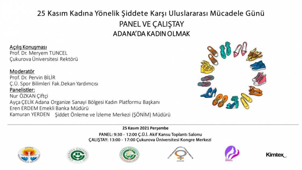 Adana'da Kadın Olmak Paneli Daveti